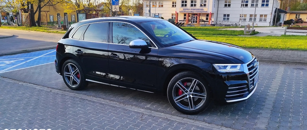 Audi SQ5 cena 165000 przebieg: 83000, rok produkcji 2018 z Tolkmicko małe 497